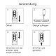 TENGA Flip Hole Wiederverwendbare Masturbationshilfe für Männer, Schwarz, Standard