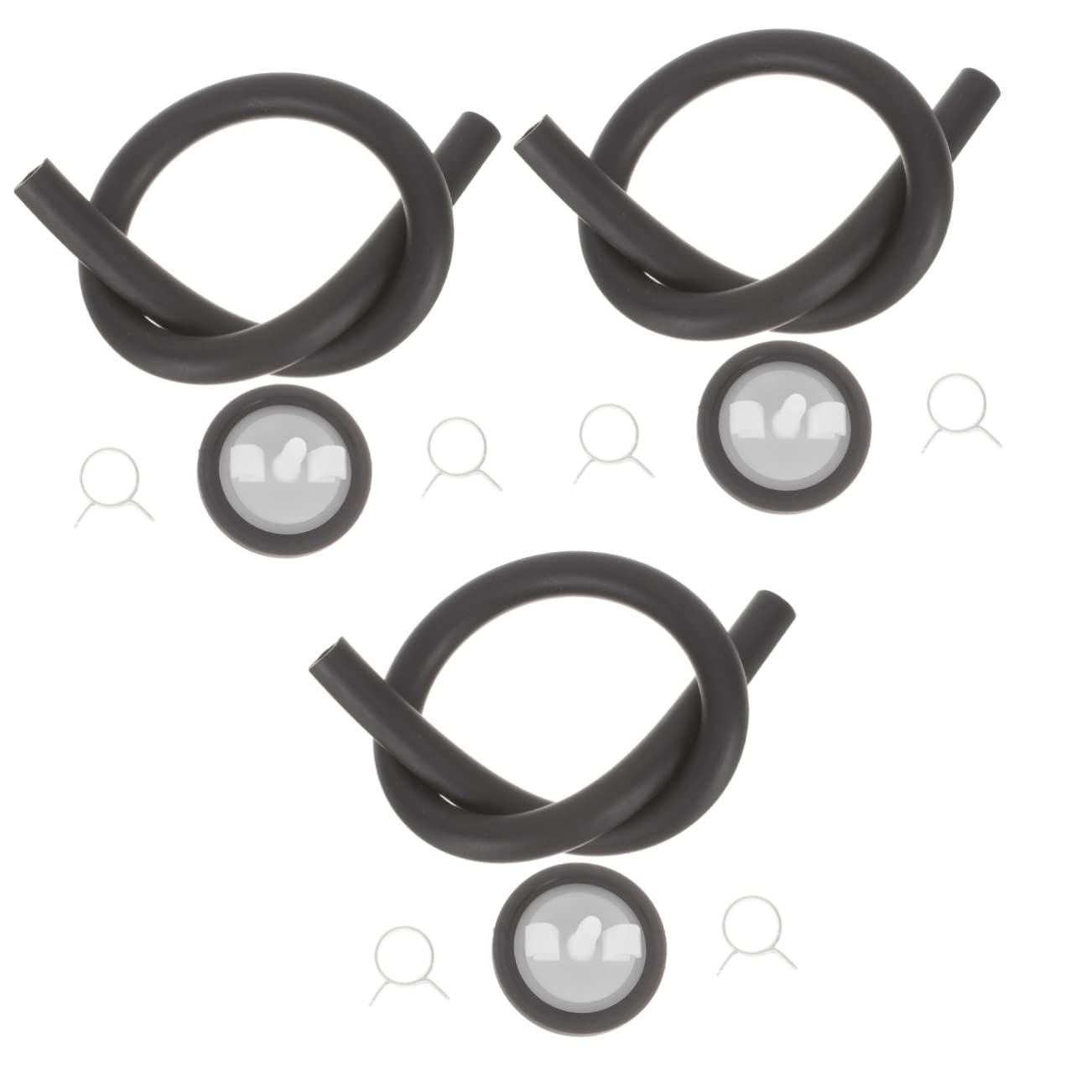 INOOMP 3 Sets Snow Blower Parts Snowblower Primer Bulb Durable Snowblower Parts Snow Blower Attachment Replacement Primer Bulb Snowblower Accessory Reliable Primer Bulbs Primer Bulb