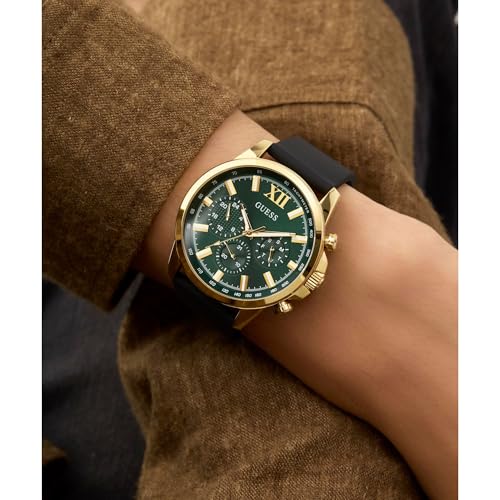 Image of GUESS Walker Analog Watch for Men with Round Dial & Water Resistant Man's Wrist Watches