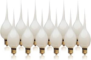 Silicone Dipped Candle Light Bulbs, 7 Watt