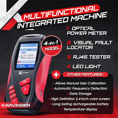 Karvinger - Rechargeable Optical Power Meter