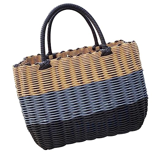 CAXUSD Desktop Storage Basket Weave Sundries Basket Plastic Shower Basket Desktop Basket Reusuable Basket Multipurpose Basket Sundries Container Plastic Basket for Organizing Mens Shower