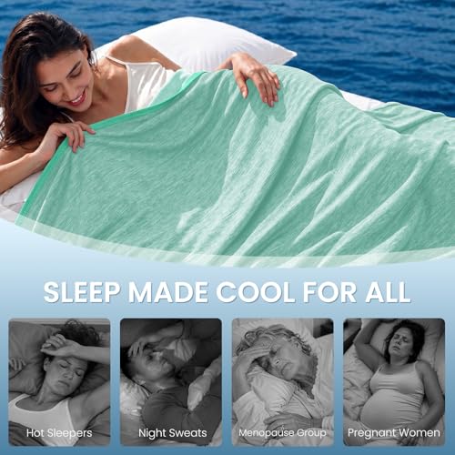 Image of Topcee Cooling Blanket King Size 90 inchx108 inch for Hot Sleepers Summer Blanket