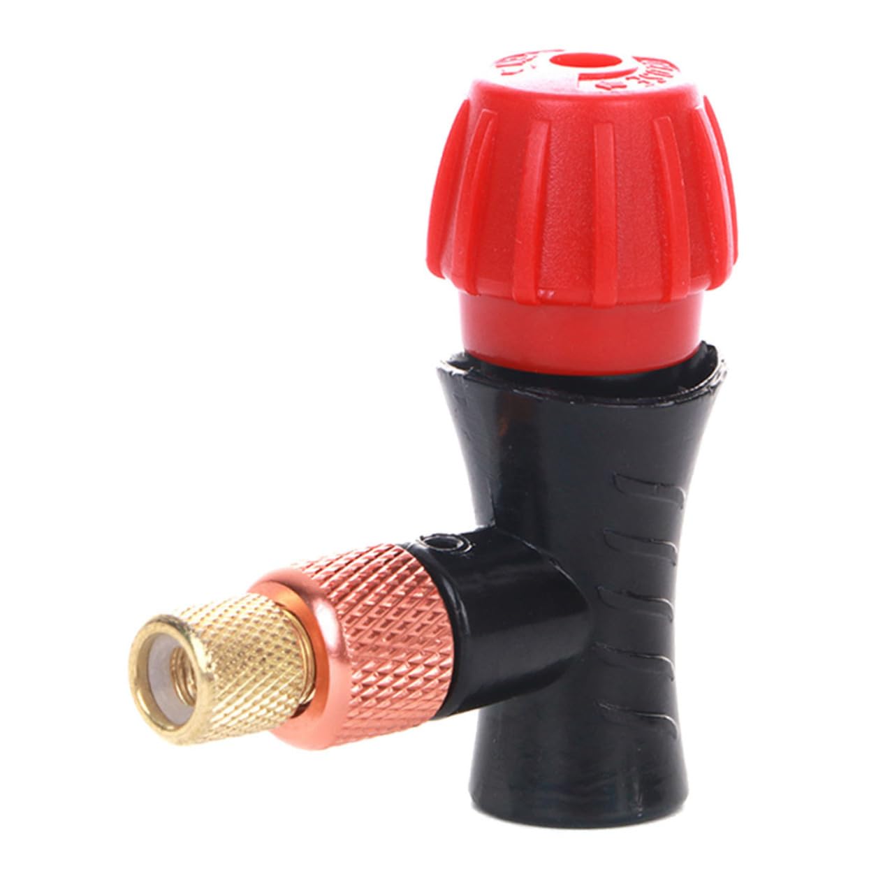 Mikinona Dual-use Bike Tire Inflator Valve 3/8-24 Thread 16g Tire Pump Co2 Inflator for Bicycles