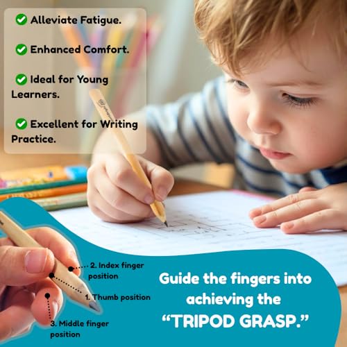 Lápices Triangulares para Niños, 10 Unidades, Jumbo miniatura 3
