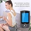 Masseur électrique pour muscles, stimulateur musculaire pour soulager l'inconfort,Masseur à impulsions stimulateur musculaire | Soulagement de l'inconfort du stimulateur nerveux, masseur musculaire av #1