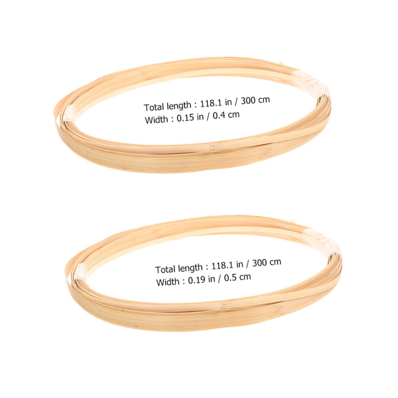 ERINGOGO Weave Strips for Crafts Rattan Material Handmade Weaving Home Decor Strips