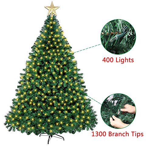 Best 7 Ft Pre Lit Christmas Tree