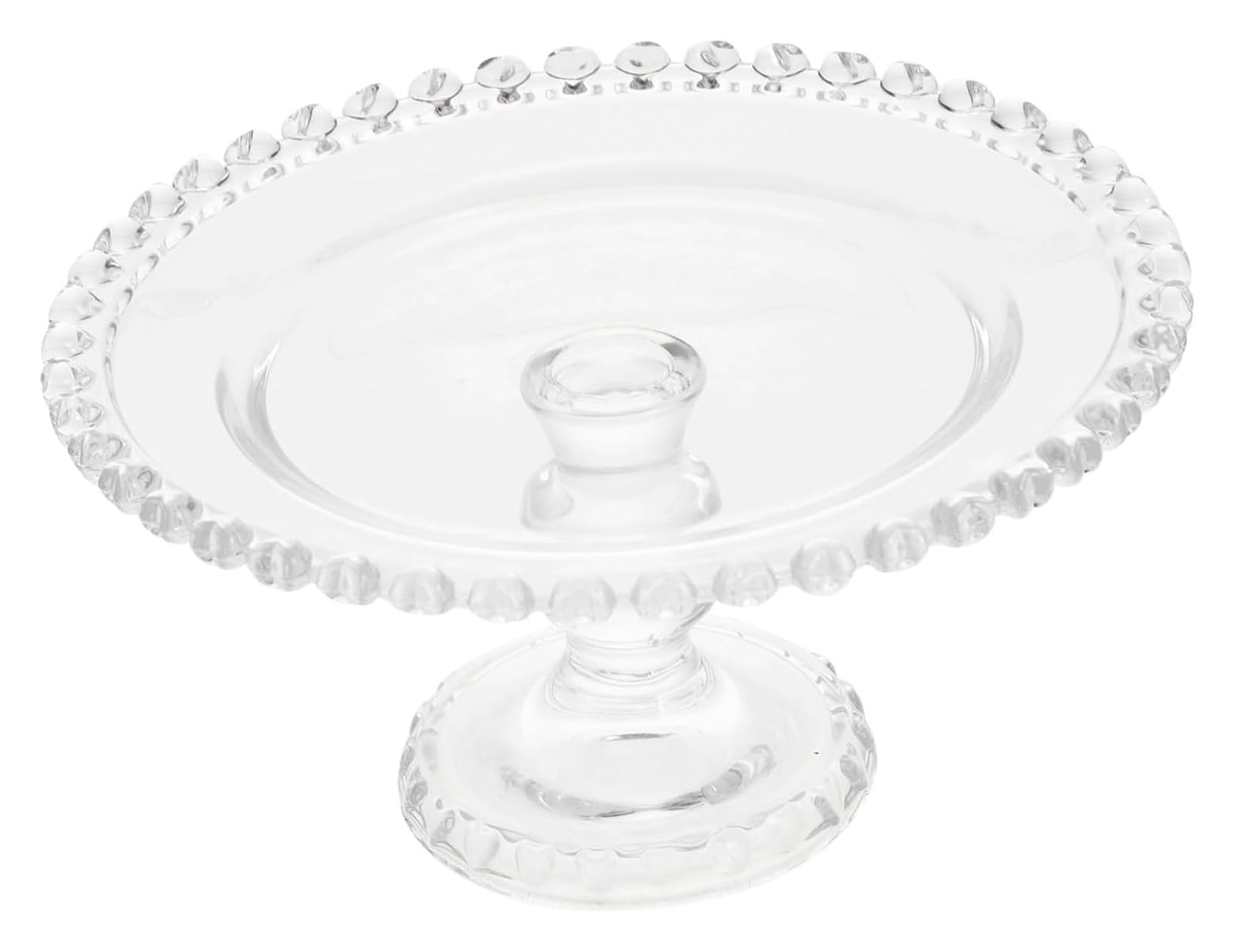 Soporte para Tartas, Soporte de Vidrio para Postres, Bandeja para Exhibición de Pasteles, Plato para Tartas con Pie, Soporte para Exhibición de Pasteles para la Cocina Del Hogar