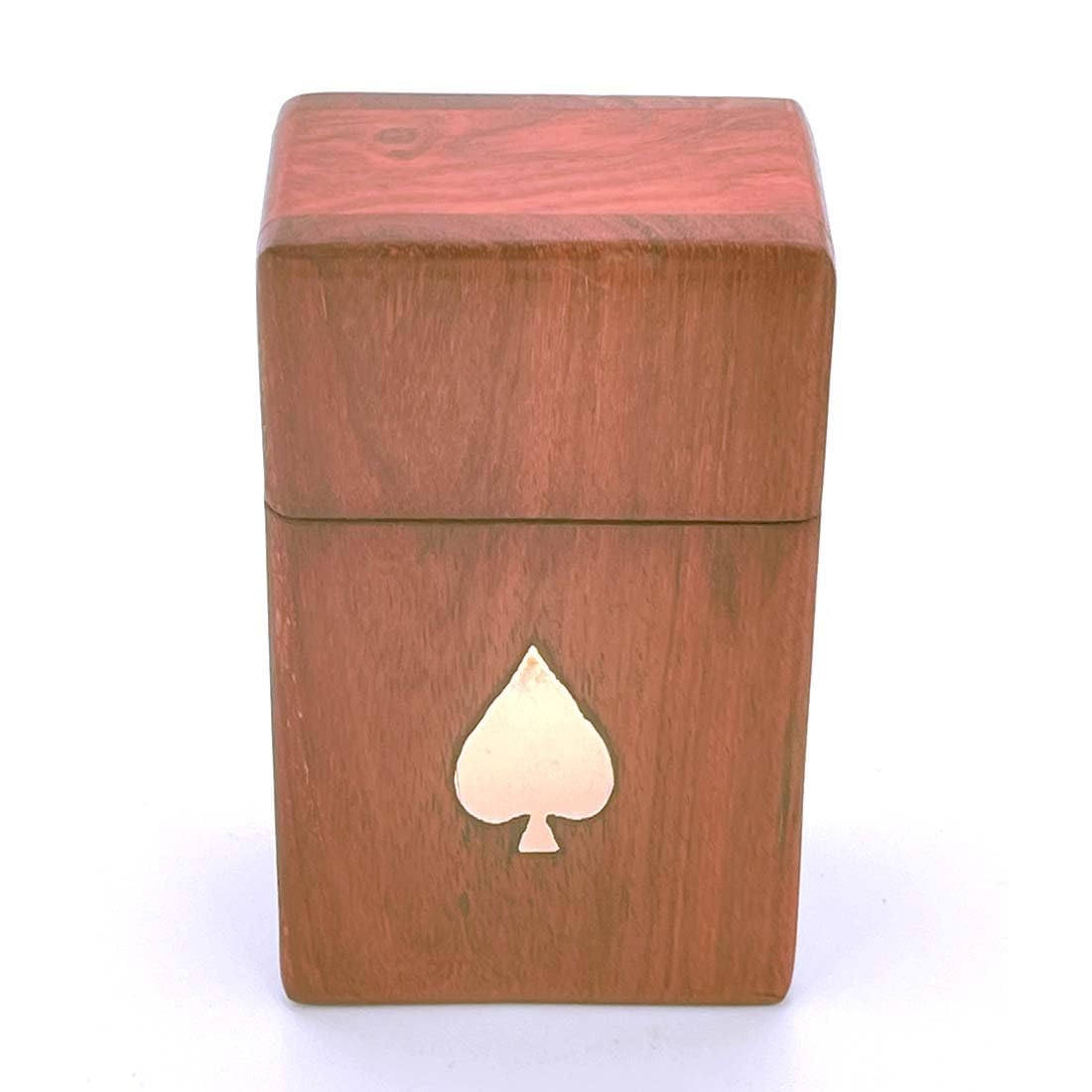 SP ASSOCIATES playing cards organized in style with this elegant wooden playing card storage box 3