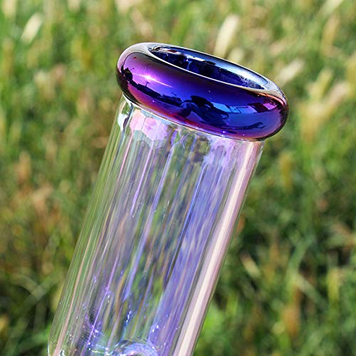 Bong Glas mit Percolator, Glasbong mit Honeycomb Rauchen Eisbong, Glassic Wasser Hooahk Set, Rohre Pipe Wasserpfeife… – Bild 7