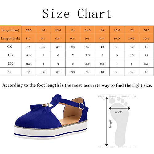 Riyueyi Sandali Donna Estivi Piattaforma Tacco