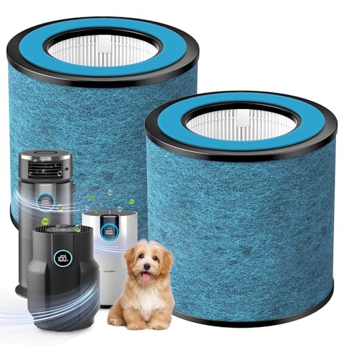 Image of HP152 NeverChange Filter Compatible with Shark HP152 HP153 NeverChange Air Purifier HP100, HP102, HP102PET, HP102PETBL, HP132, HC450, HC451, HC452, HC455 HEPA For 99.97% Particles Part # HE15FKPET