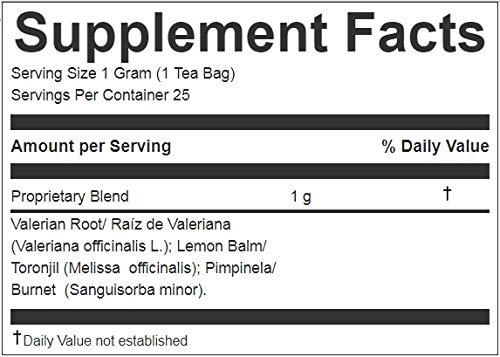 Miniatura 5 de Hanan Peruvian Secrets Nerviosan - Té de hierbas  Mezcla calmante 100% natural  25 bolsas de té  Ayuda naturalmente a aliviar el estrés y la tensión