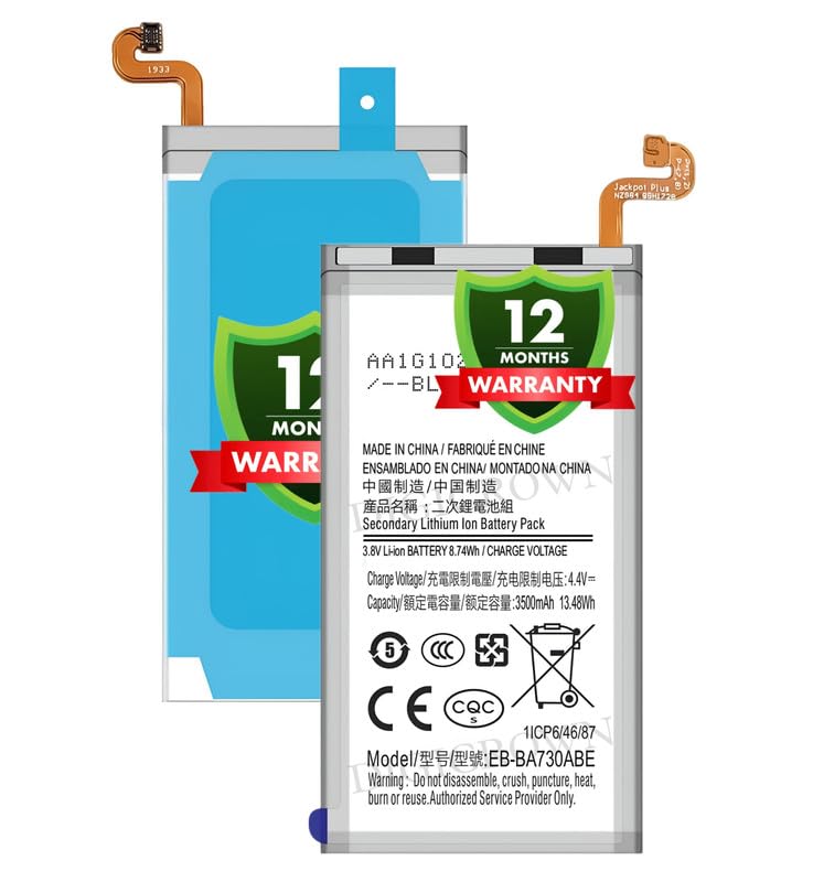 Image of Original EB-BA730ABE Battery Compatible for Samsung Galaxy A8+ (2018) (SM-A730F) - (3500mAh) - 1 Year Warranty DF7
