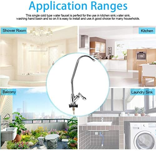 Miniatura 4 de Grifo de cocina de 14 de pulgada con ósmosis inversa de ósmosis inversa RO Filtro de grifo de agua potable de acero inoxidable Grifos de fregadero