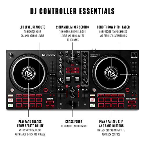 Numark MIXTRACK PRO FX 2 Deck Dj Controller thumb #2
