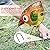 LEGIFO Garden Decor for Outside,Funny Metal & Glass Bird Decor for Indoor & Outdoor Set of 3,Yard Art Decor,Garden Art Statues Decorations,Colorful and Patriotic