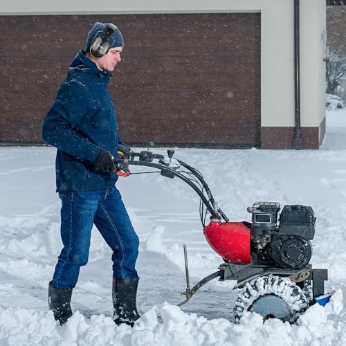 ProCase Ear Hearing Protection Ear Muffs NRR 32dB, Noise Cancelling Safety Headphones for Adults/Teen, Autism Sensory Sound Proof Earmuffs for Shooting/Hunting Gun Range, Mowing Construction -Black - Image 3