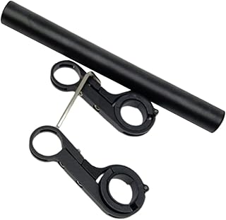 ibasenice Bicycle Handlebar Extender Extension Bracket Bicycle Handlebar Extension Holder Lightweight Durable Multifunctional Accessory for Bicycle Light Torch and Stopwatch