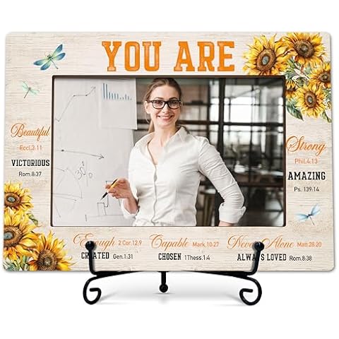 CTLHKY Sunflower Wooden Photo Frame Cover