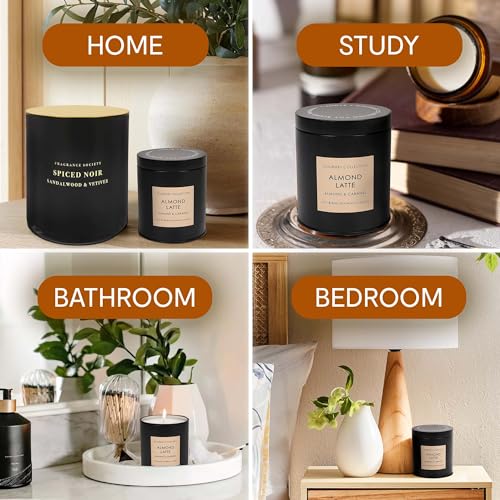 Image of Anko Wax Australia Almond Latte Scented Candles - 70Hrs Burn Time | Diwali Gifts