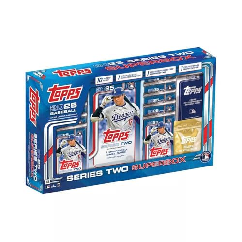 2025 Topps MLB Series 2 Baseball Trading Card Super Box