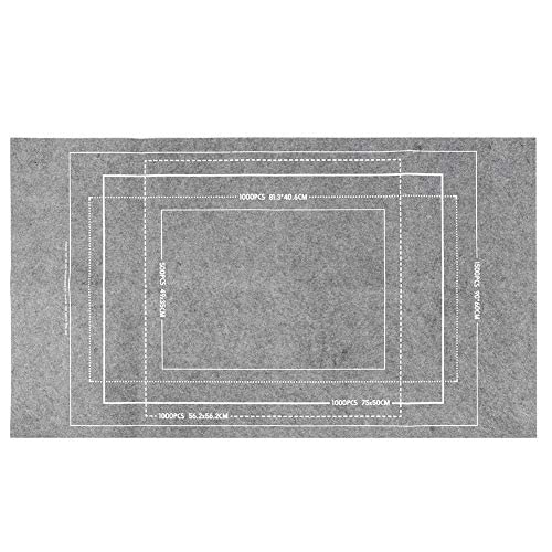 Jigsaw Puzzle Mat, Roll Up Grey Felt Puzzel Mat, Puzzle Board Keeper, Puzzle Storage for Puzzle of 1500, 1000, 500 Pieces, 45.7 x 26 Inch