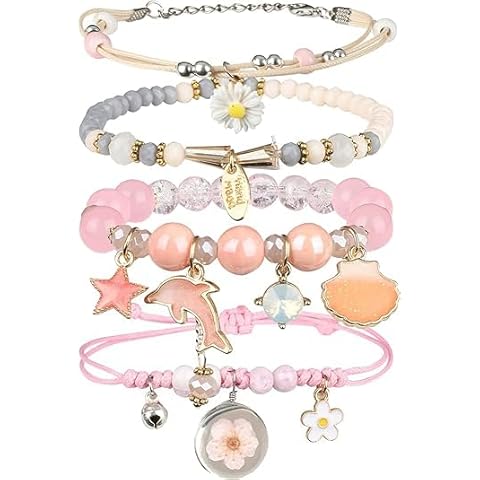 LYBHZDQ 4PCS Adjustable Dolphin Bracelets Set Cover