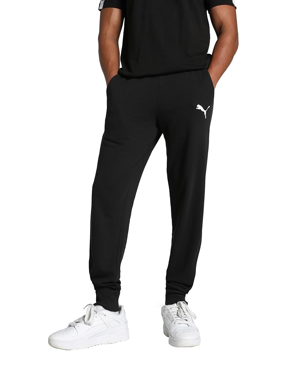 Puma Men's Regular Fit Mid Rise Track Pant