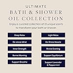 Aromatherapy Associates Essential Oil Blends – Luxury Body and Shower Oils for Dry Skin and Daily Aromatherapy, 10-Pack (0.30 fl oz Each) in Decorative Gift Box - Image 2