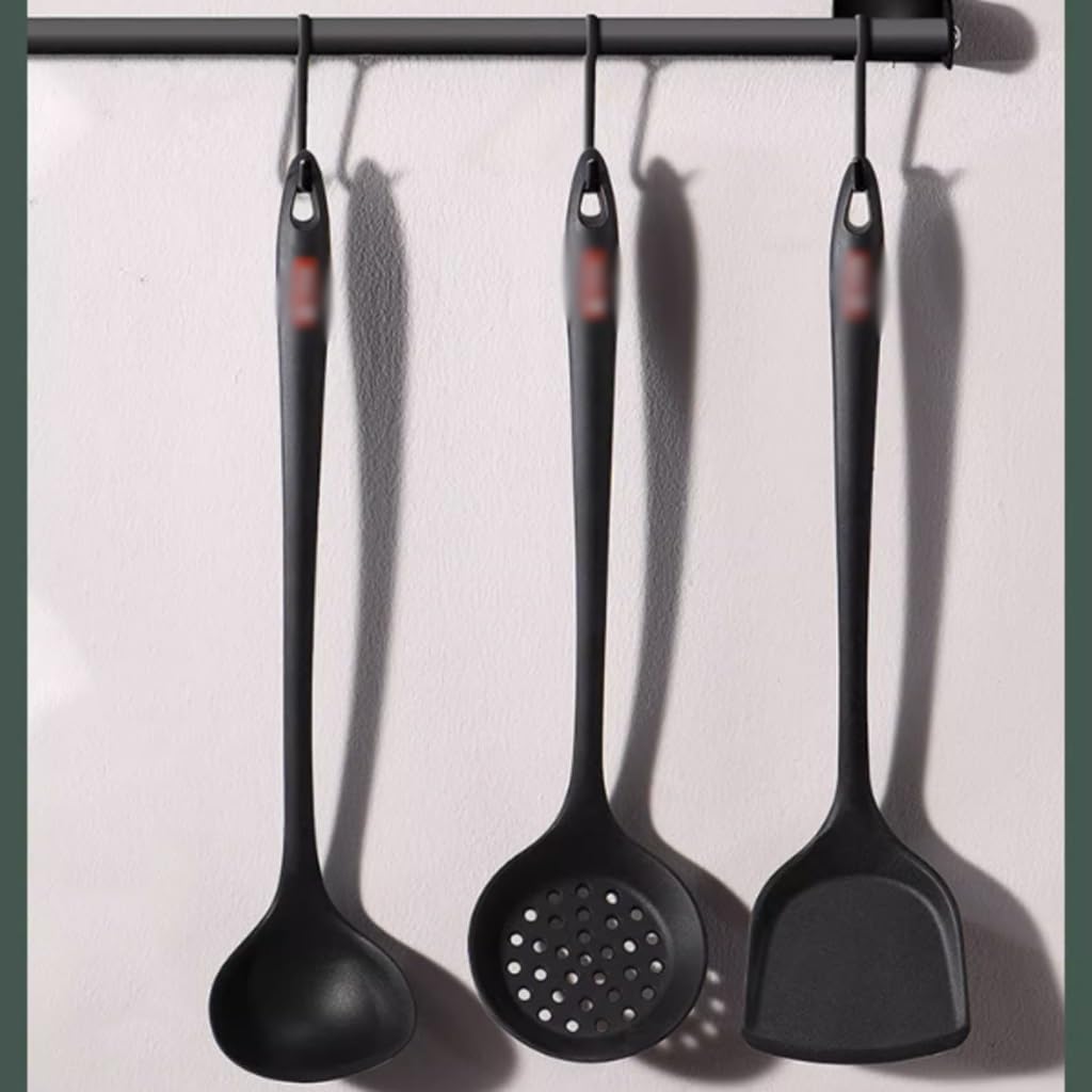 Juego de Utensilios de Cocina, for sartén Antiadherente, cucharón y espátulas for Wok