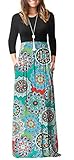 GRECERELLE Womens 2024 Maxi Dresses Long Sleeve Casual Long T Shirt Dress Travel Vacation Outfits