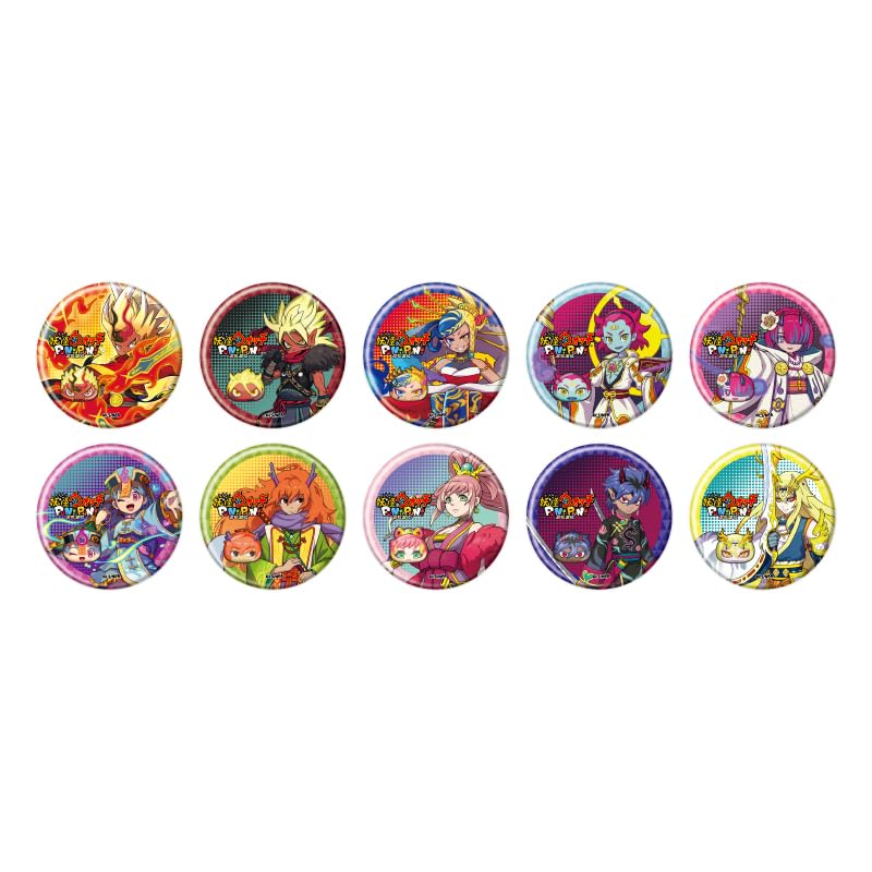 Amazon.co.jp: 妖怪ウォッチ ぷにぷに 12 第1弾 缶バッジ 10個入りBOX