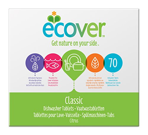 Ecover Spülmaschinen-Tabs XL, 70 Stück Ecover Spülmaschinen-Tabs XL, 70 Stück