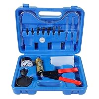 CCLIFE Bremsenentlüfter, Auto-Bremsentlüfter Vakuumpumpe Kfz Bremsflüssigkeitsentlüfter Bremsflüssigkeitswechsel-Kit