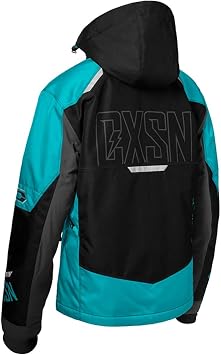 Castle X Women's Strike G5 Jacket (Turquoise/Black/Charcoal - Small)