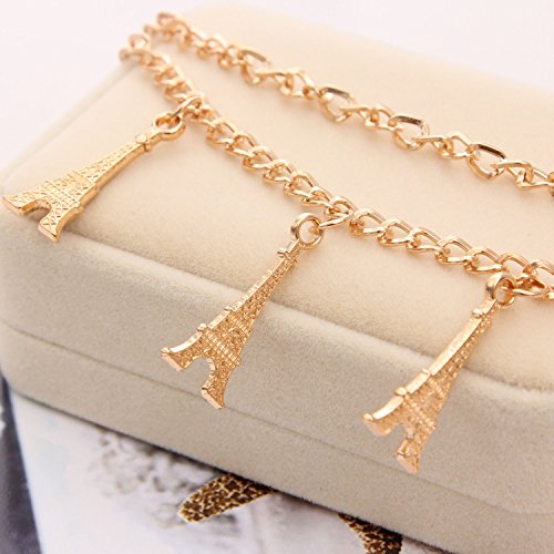 Crystal Charms Bracelet - Rose