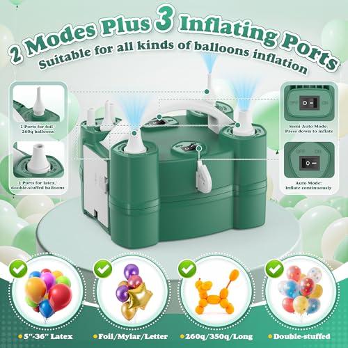 LooLaa 866PLUS 4-in-1 Balloon Pump