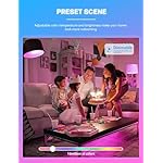 Smart Light Bulbs 4Pack with Remote, A19 E26 800LM LED Color Changing Light Bulb, WiFi & Bluetooth 5.0, Warm to Cool White, Dimmable, RGB Smart Home Lighting Work with Alexa Google Assistant - Image 4