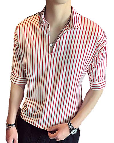 半ソデ ストライプ メンズシャツ ワイシャツ 通販 人気ランキング 価格 Com