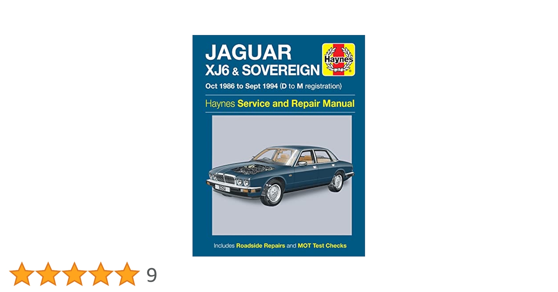 Jaguar XJ6 & Sovereign (Oct 86 - Sept 94) Haynes Repair