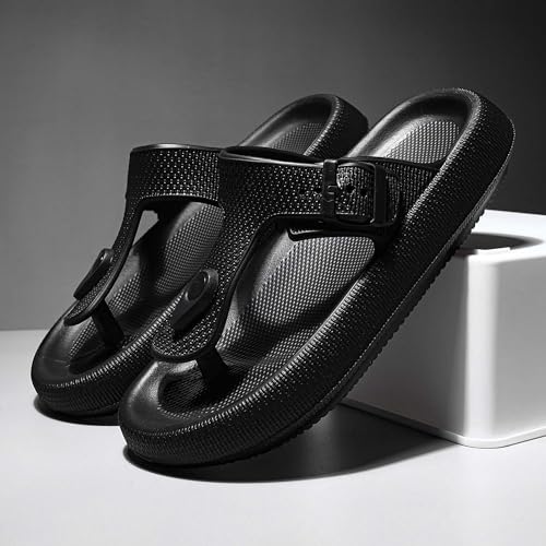 Men Women Flip Flops EVA Thick Bottom Outer Wear Fashion Beach Slippers Lightweight Non-slip Wear-resistant Summer Thong Sandals2