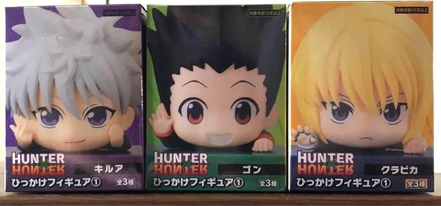 HUNTER×HUNTER ひっかけフィギュア　3セット！ HUNTER×HUNTER』大好評のひっかけプライズフィギュアシリーズ第3