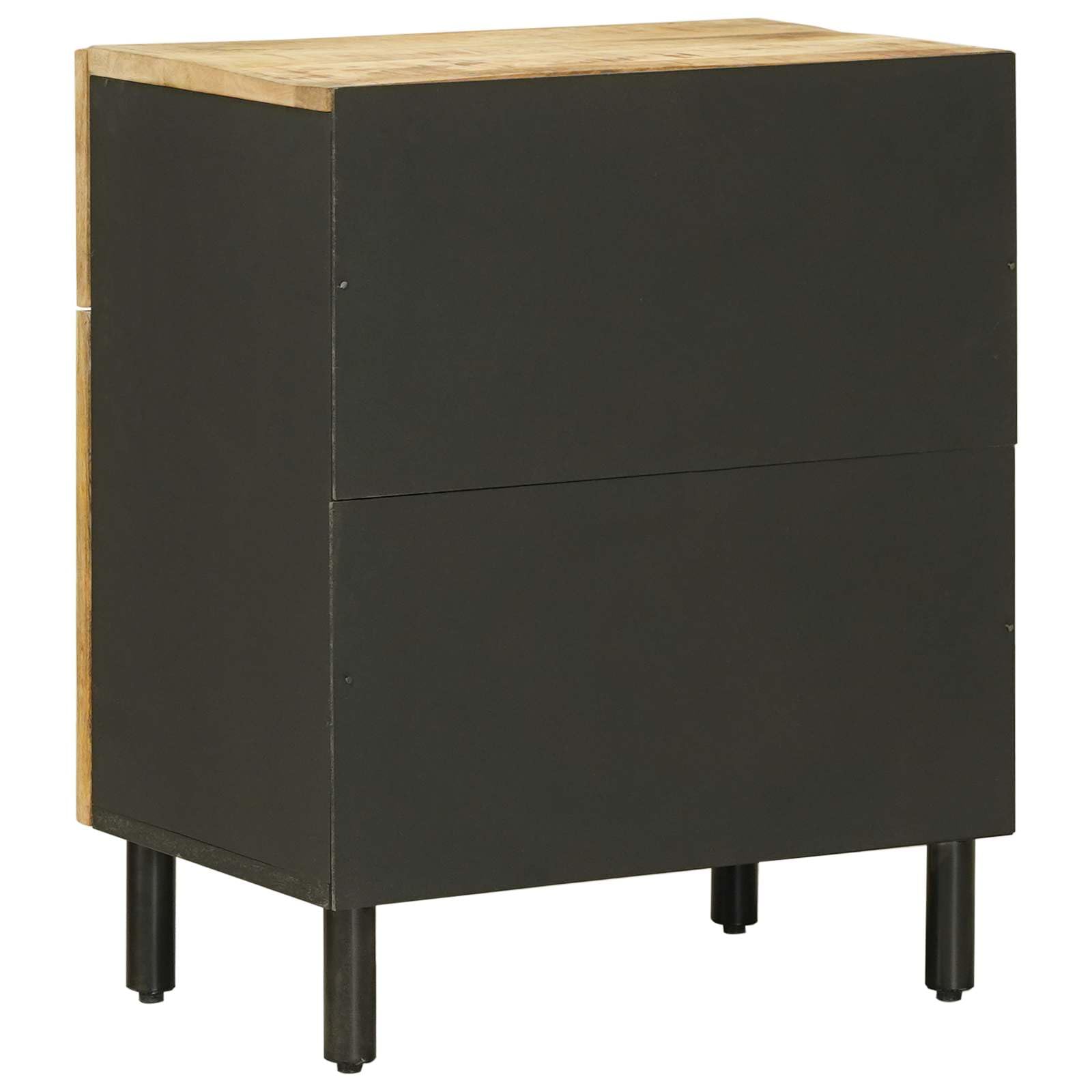 Table de chevet en bois de manguier 50 x 33 x 60 cm
