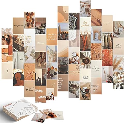StillCool Wall Collage Pictures Kit for Wall Aesthetic, Dorm Pictures Display Cover