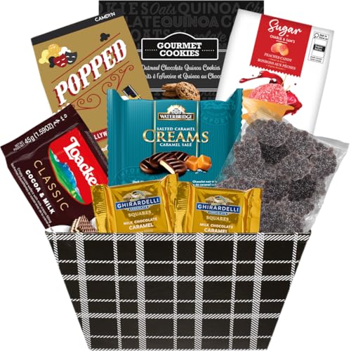 26+ Best Valentine's Day Gifts Ideas for Her in 2025 Stylish Gift Basket with Sweets & Treats – Perfect...