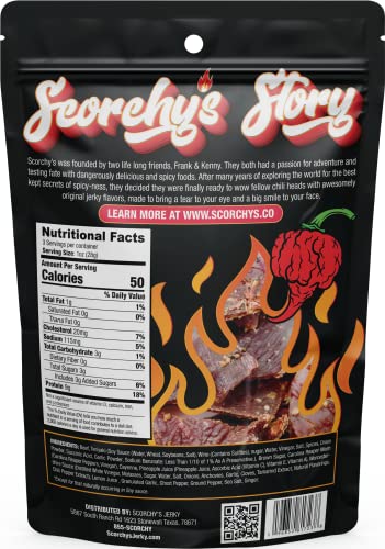 Scorchy'S Jerky Carolina Reaper Beef Jerky thumb #1