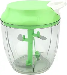 Processador e Batedor Manual de Alimentos 5 Lâminas Grande