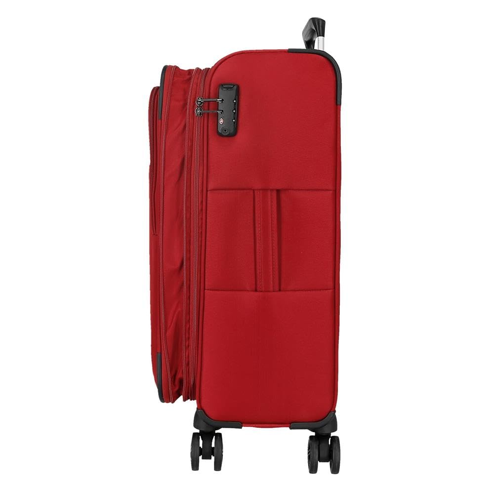Movom Atlanta Kofferset, Einheitsgröße, rot, Talla única, Koffer Set